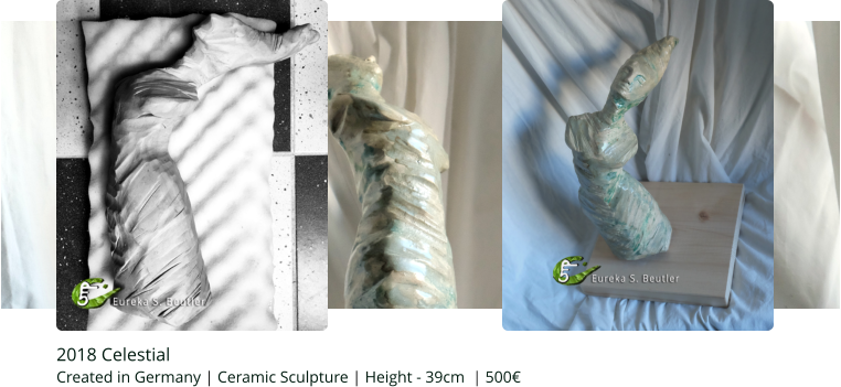 2018 Celestial   Created in Germany | Ceramic Sculpture | Height - 39cm  | 500€